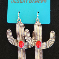 Saguaro Cactus Earrings