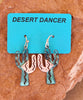 Geometric Saguaro Earrings