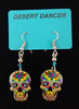 Sugar Skull Earrings in 4 color options