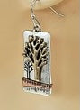 Tree Scene Earrings