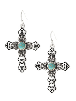 Cross Earrings