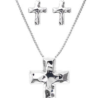 Cross necklace set