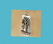 Tree Scene Earrings