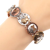 Paw and Bone Bracelet