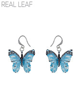 Smooth Peacock Swallowtail Butterfly Earrings – madebydeemarie